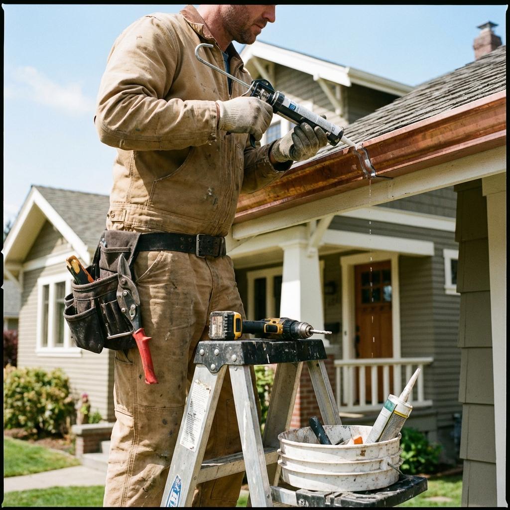 Expert gutter repair services for residential homes - Gladiator Exteriors
